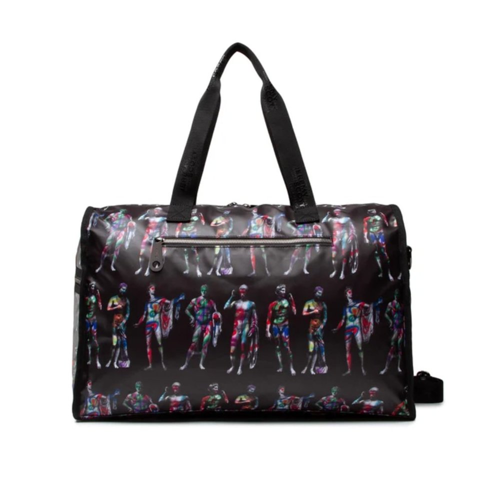 Carpisa Cyprus by Jeremy Scott Weekend Keepall Bag Black